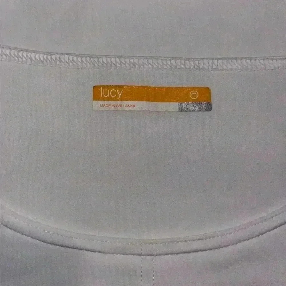 Lucy tech Women’s white sleeveless - Picture 3 of 3